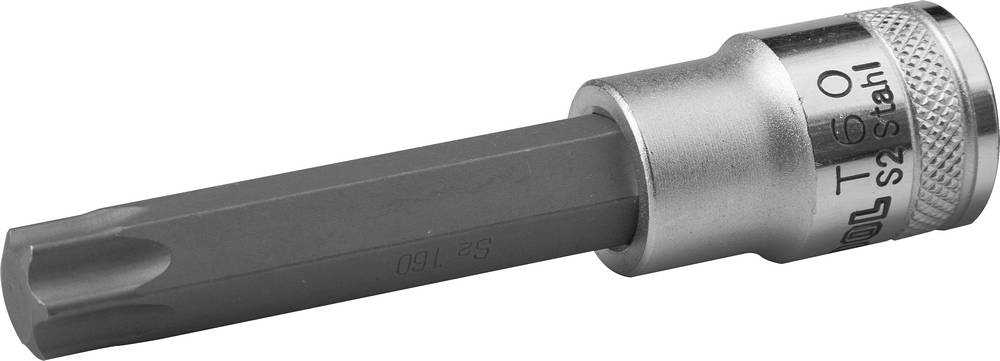 KRAFTOOL TORX, 1/2″, T60, удлиненная торцовая бита-головка (27906-60)
